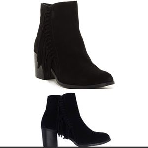 New Kenneth Cole Reaction Rotini Suede Ankle Booties